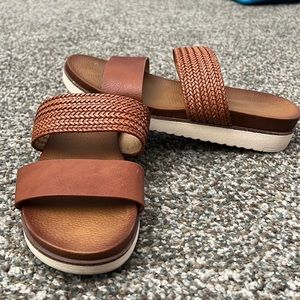 Slip on sandals
